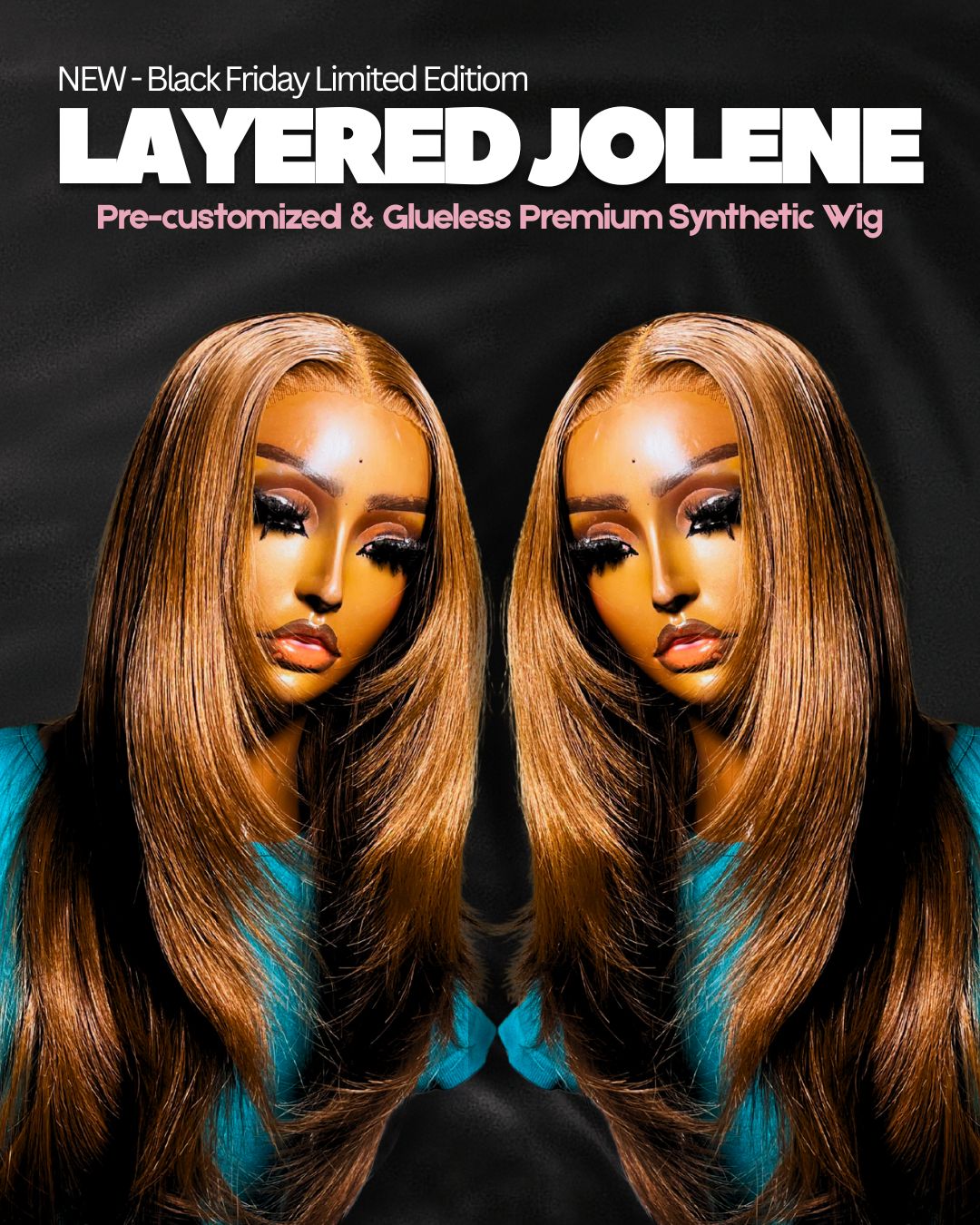 🔥Customized GLUELESS PHW Layered Jolene
